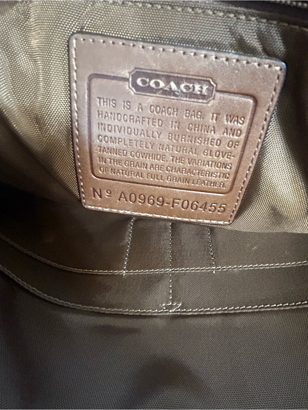 PLEASE READ!!!  COACH LAPTOP BRIEFCASE MESSENGER BAG - Picture 8 of 8